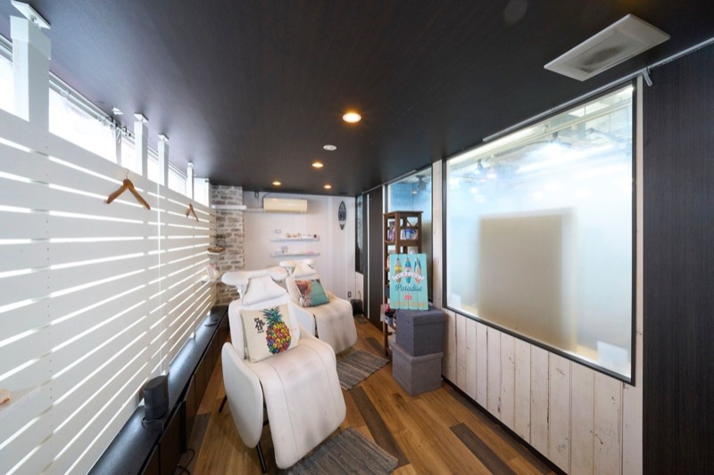 Vlicil店内 - リラックスできる個室空間